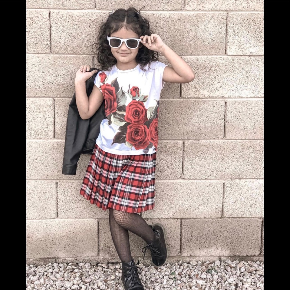 Dolce & Gabbana Junior rose top size 6-7